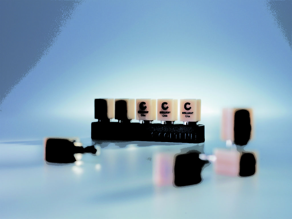 CAD/CAM-Kompositblock BRILLIANT Crios ermöglicht dauerhafte, natürliche ...