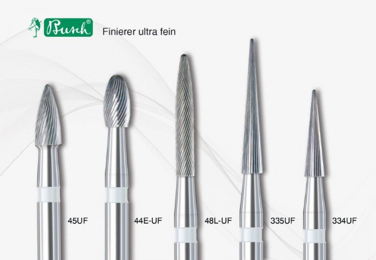 Ultrafeine Finierer mit 30 Schneiden für das perfekte Finish dental